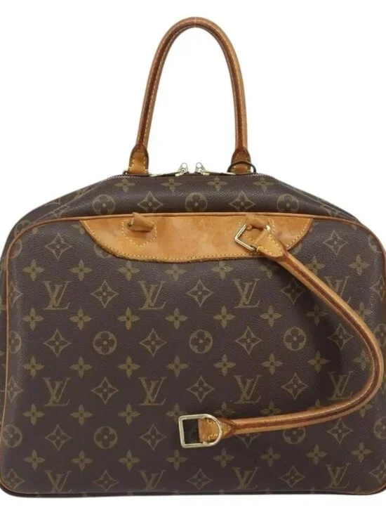 LOUIS VUITTON Monogram Deauville Hand Bag M47270 LV Auth - Picture 3 of 16